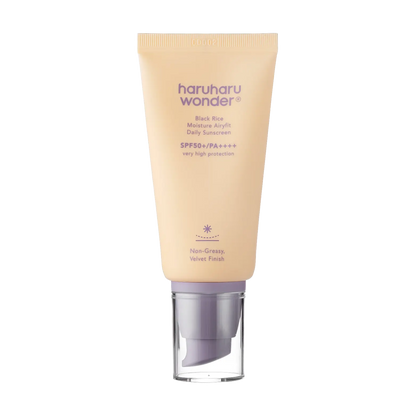 Haruharu Wonder Black Rice Moisture Airyfit Daily Sunscreen SPF50+/PA++++ 50ml-Wonder Skin