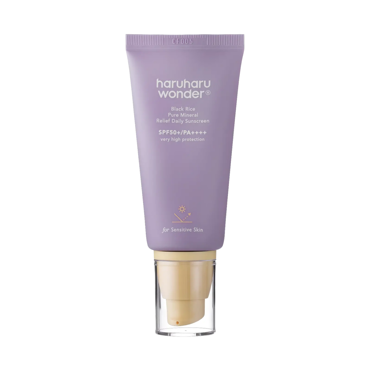 Haruharu Wonder Black Rice Pure Mineral Relief Daily Sunscreen SPF50+/PA++++ 50ml-Wonder Skin