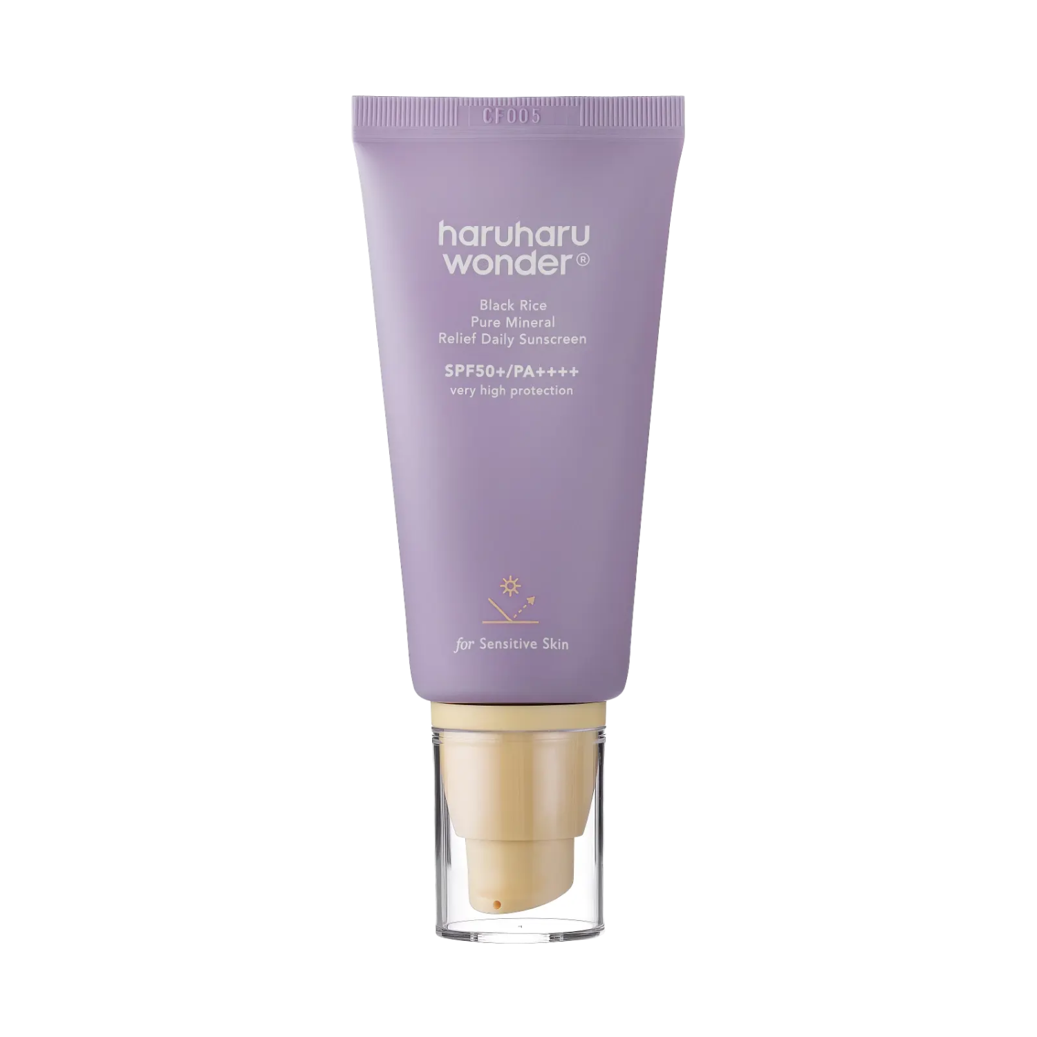 Haruharu Wonder Black Rice Pure Mineral Relief Daily Sunscreen SPF50+/PA++++ 50ml-Wonder Skin