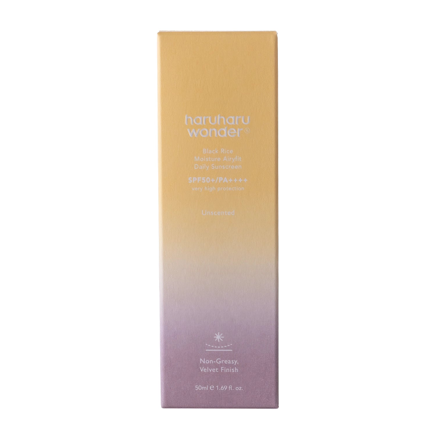 Haruharu Wonder Black Rice Pure Mineral Relief Daily Sunscreen SPF50+/PA++++ 50ml-Wonder Skin