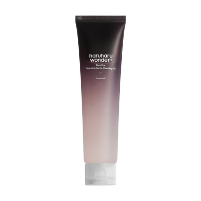 Haruharu Wonder Black Rice Triple AHA Gentle Cleansing Gel 100ml-Wonder Skin