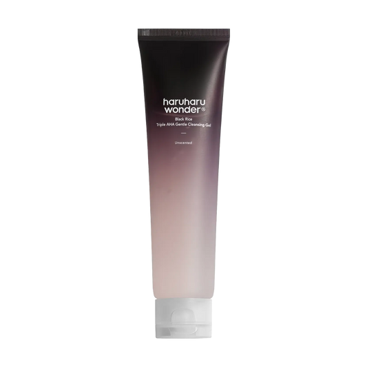 Haruharu Wonder Black Rice Triple AHA Gentle Cleansing Gel 100ml-Wonder Skin
