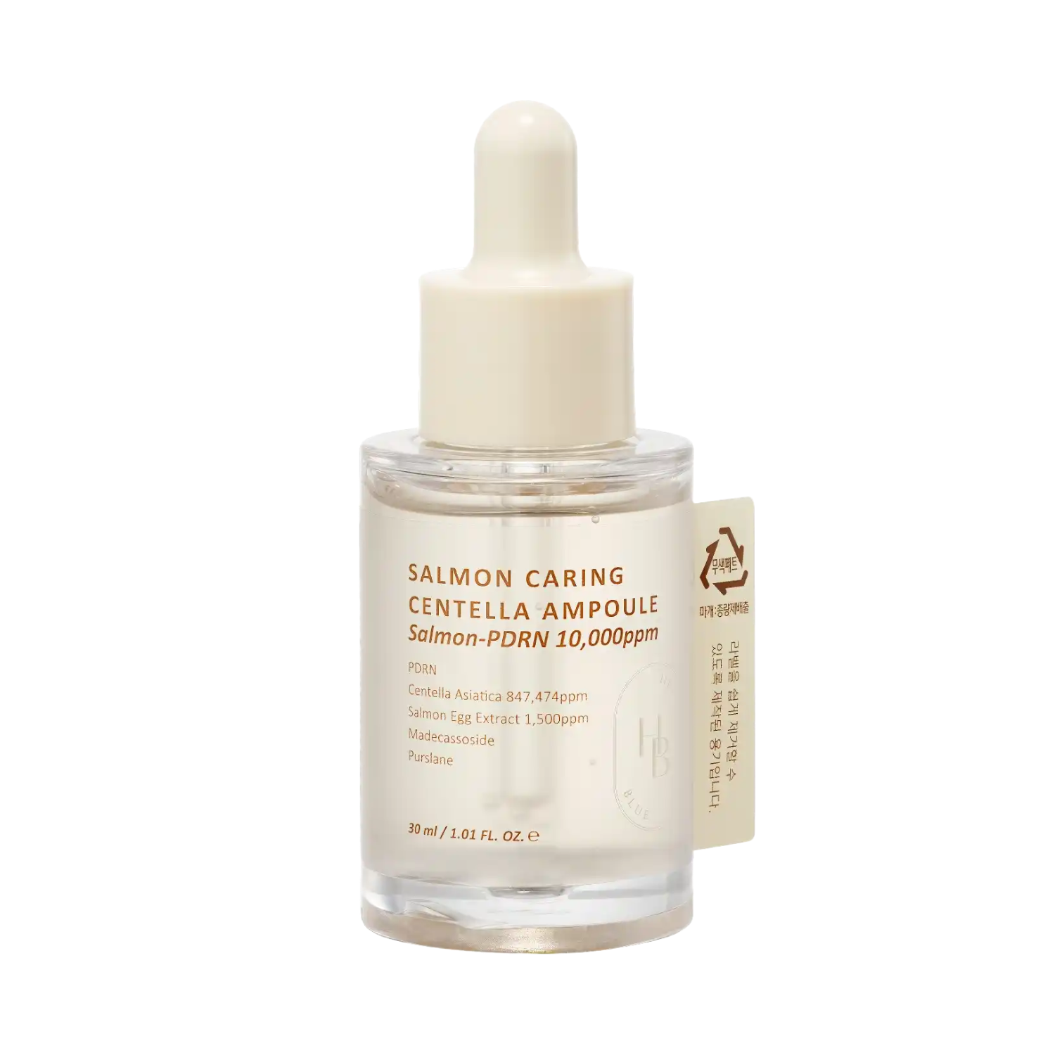 Heveblue Salmon Caring Centella Ampulle 30ml-Wonder Skin