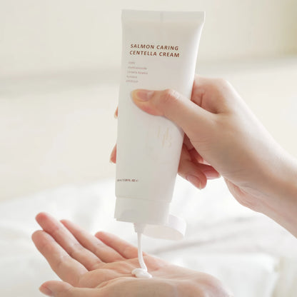 Heveblue Salmon Caring Centella Cream 100ml-Wonder Skin
