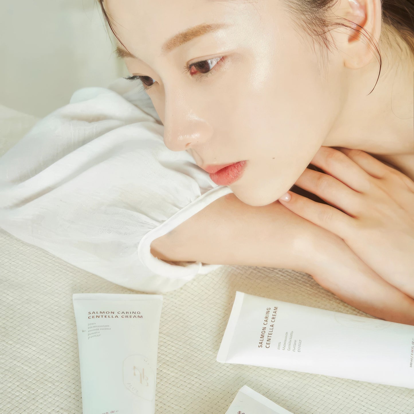 Heveblue Salmon Caring Centella Cream 100ml-Wonder Skin