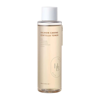 Heveblue Salmon Caring Centella Toner 200ml-Wonder Skin
