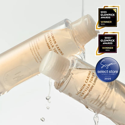 Heveblue Salmon Caring Centella Toner 200ml-Wonder Skin