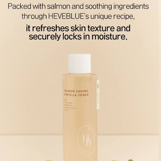 Heveblue Salmon Caring Centella Toner 200ml-Wonder Skin