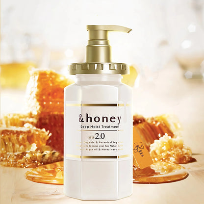 &honey Deep Moist Hair Treatment 2.0 445g-Wonder Skin