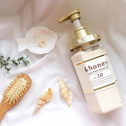 &honey Deep Moist Hair Treatment 2.0 445g-Wonder Skin