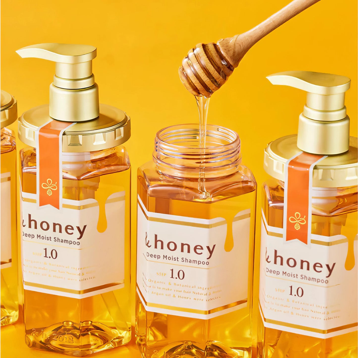 &honey Deep Moist Shampoo 1.0 440ml-Wonder Skin