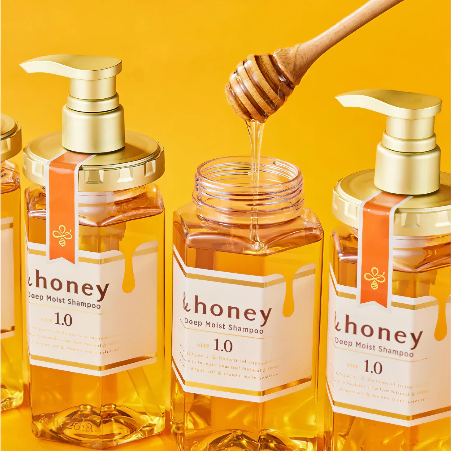 &honey Deep Moist Shampoo 1.0 440ml-Wonder Skin
