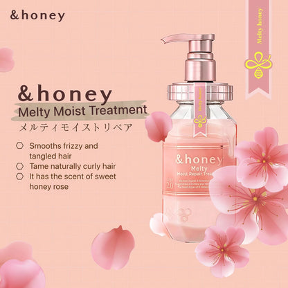 &honey Melty Moist Repair Hair Treatment 2.0 445g-Wonder Skin