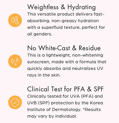 House of Hur Weightless Sun Fluid 50ml-Wonder Skin