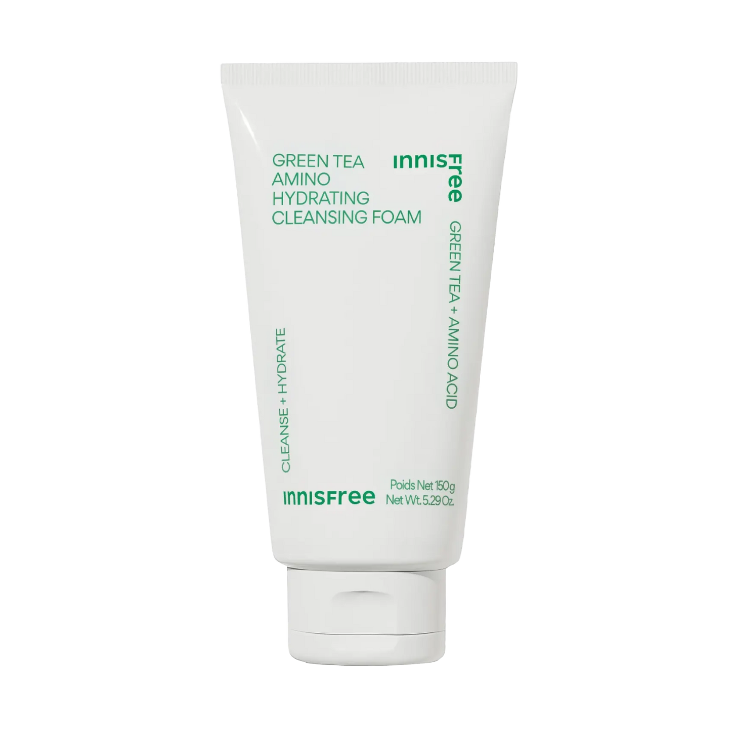 Innisfree Green Tea Amino Hydrating Cleansing Foam 150g-Wonder Skin