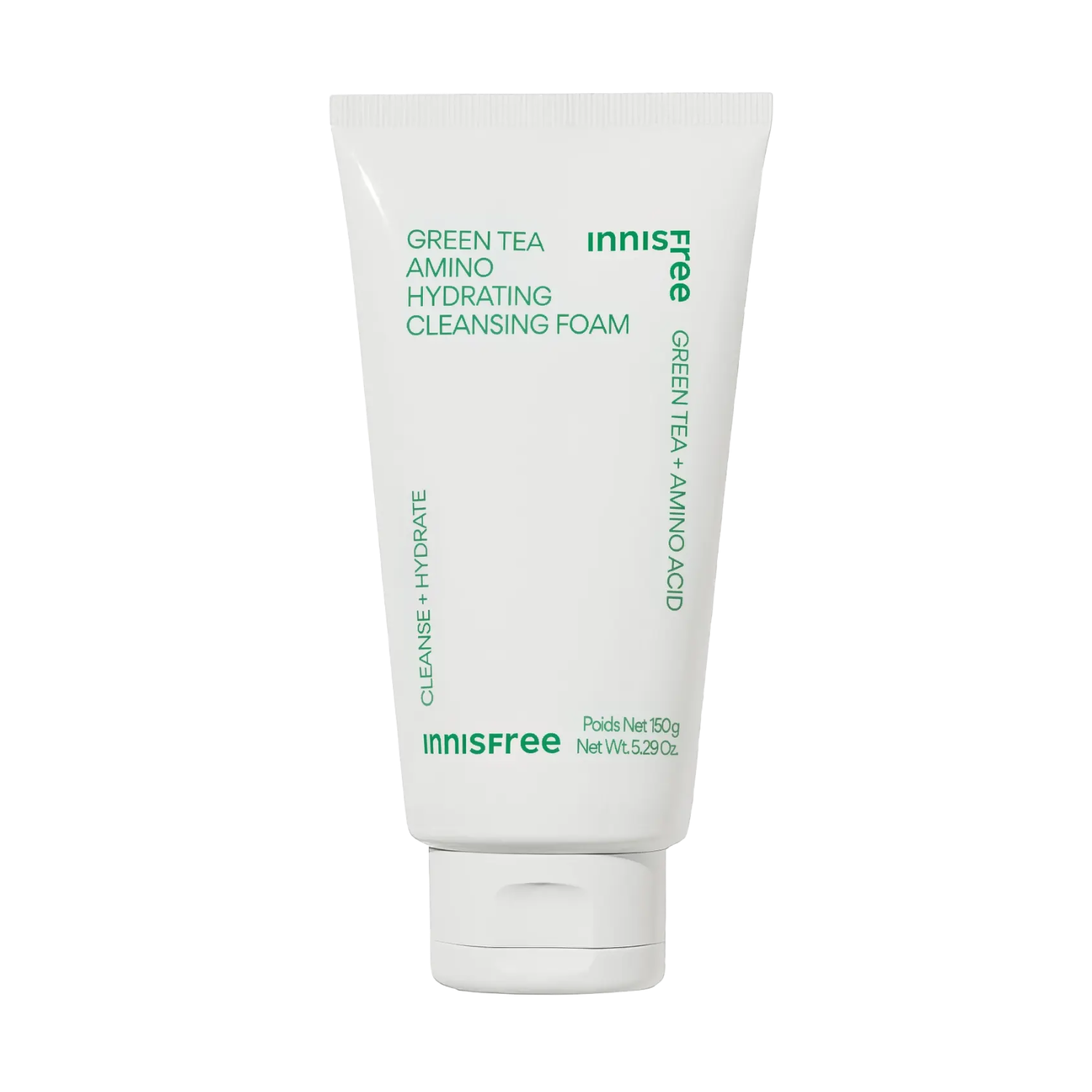 Innisfree Green Tea Amino Hydrating Cleansing Foam 150g-Wonder Skin