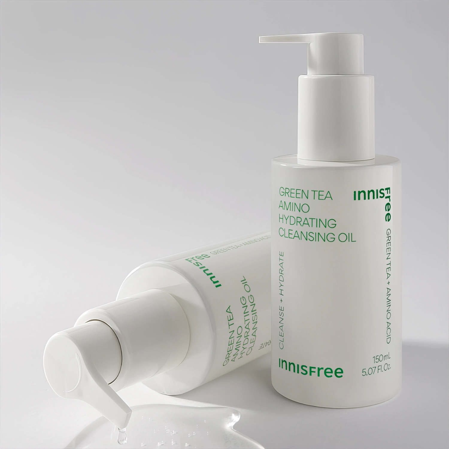 Innisfree Green Tea Amino Hydrating Cleansing Oil 150ml-Wonder Skin