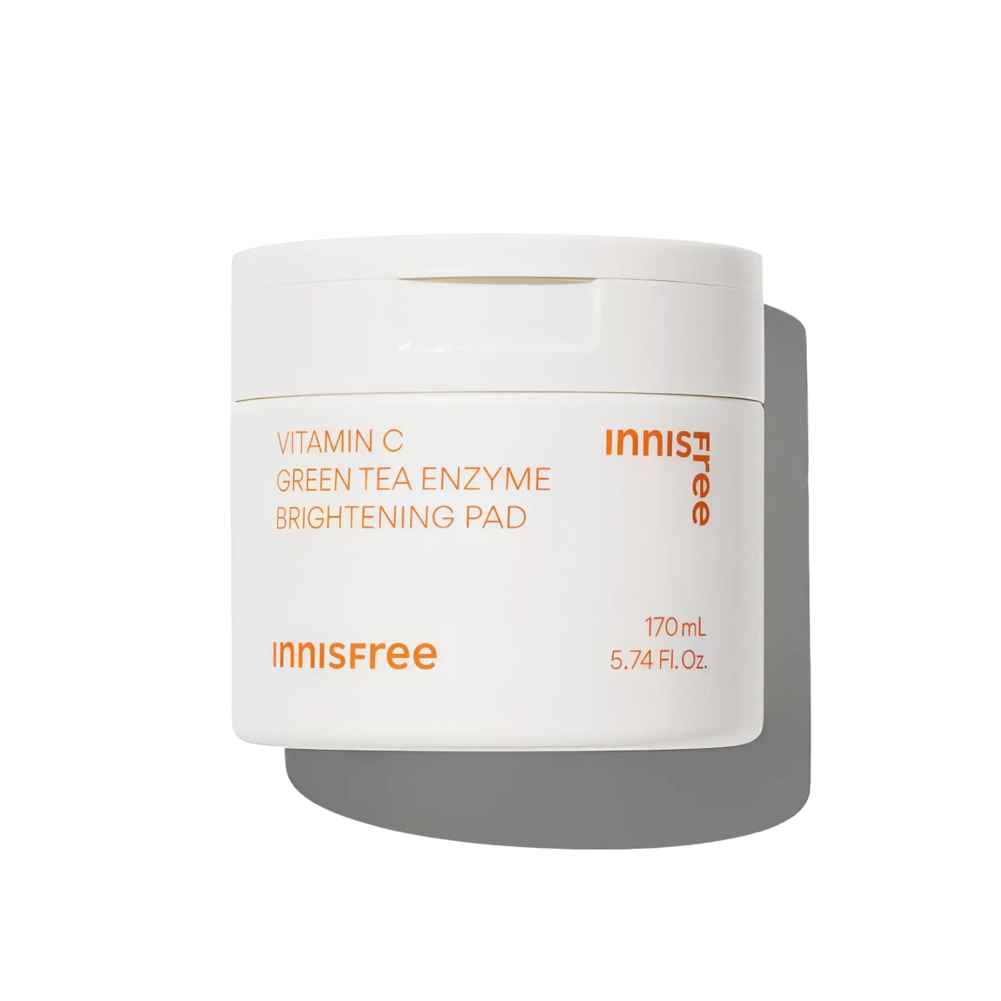 Innisfree Green Tea Enzyme Vitamin C Brightening Pad 60St./ 170ml-Wonder Skin