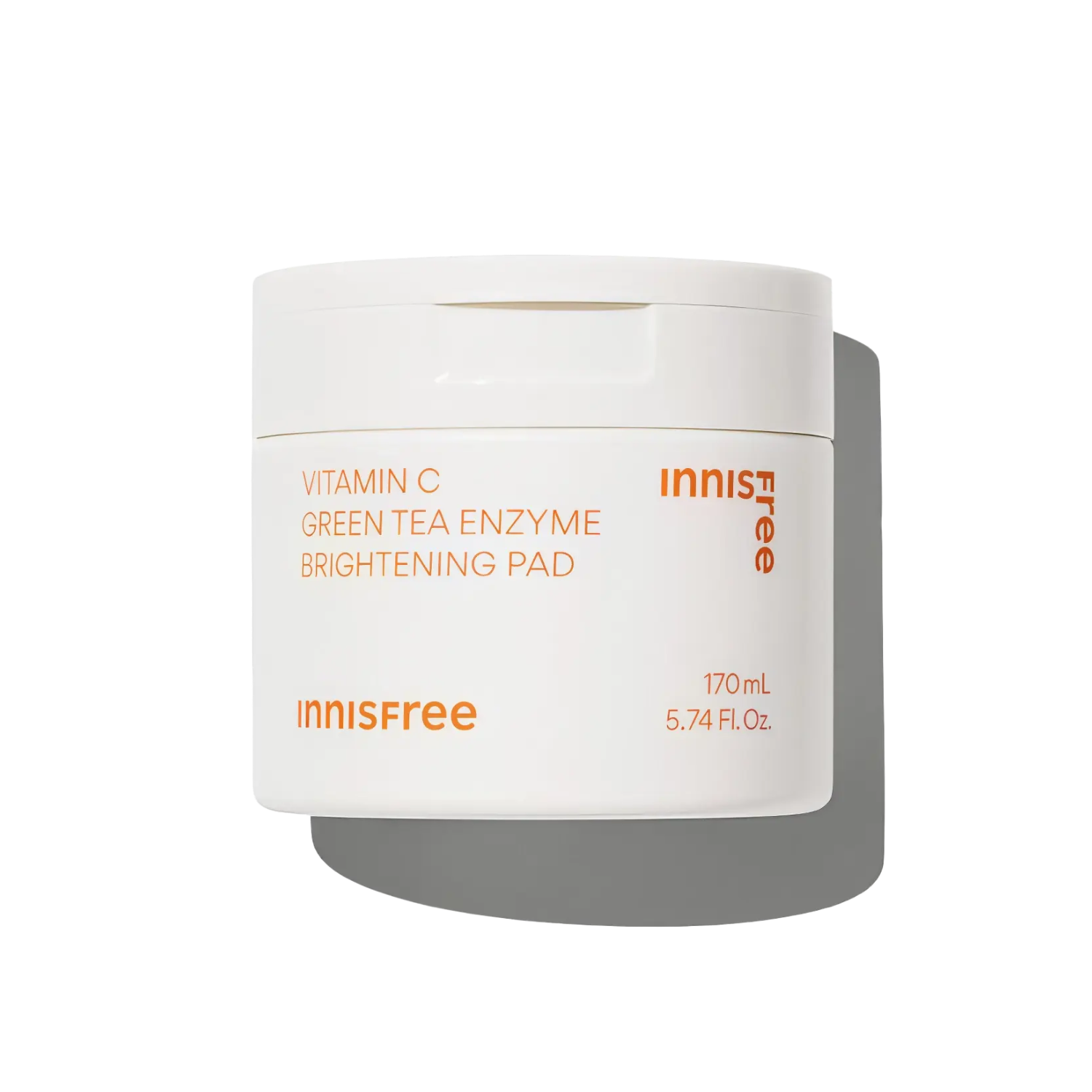 Innisfree Green Tea Enzyme Vitamin C Brightening Pad 60St./ 170ml-Wonder Skin
