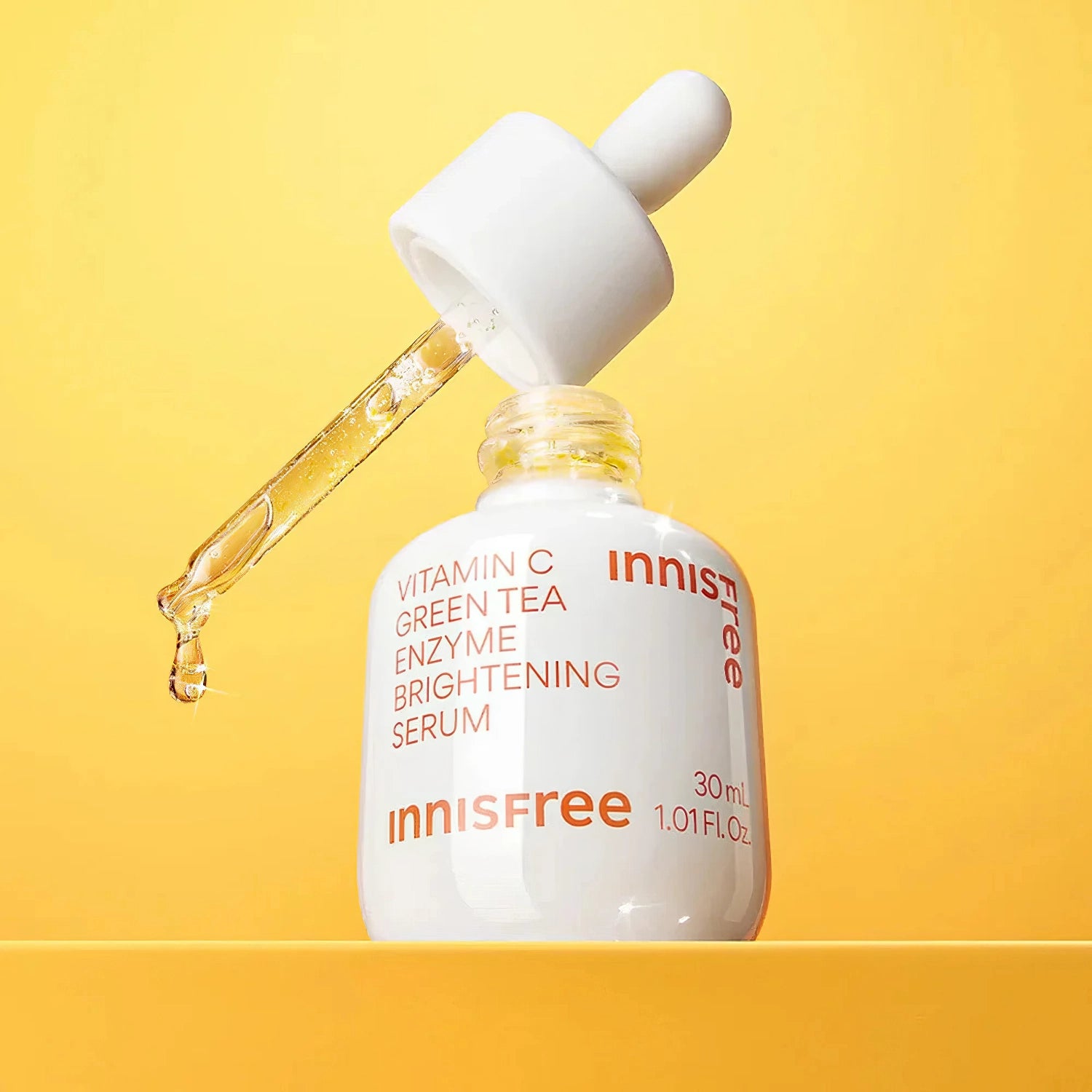 Innisfree Green Tea Enzyme Vitamin C Brightening Serum 30ml-Wonder Skin