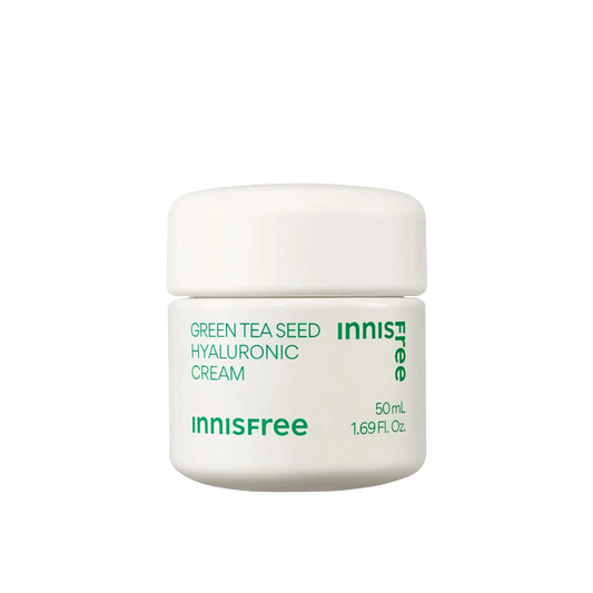 Innisfree Green Tea Seed Hyaluronic Cream 50ml-Wonder Skin