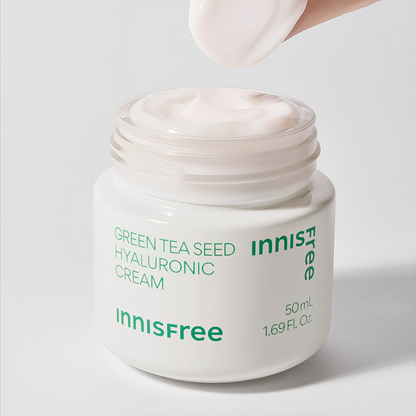 Innisfree Green Tea Seed Hyaluronic Cream 50ml-Wonder Skin