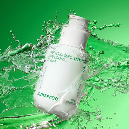 Innisfree Green Tea Seed Hyaluronic Serum 80ml-Wonder Skin