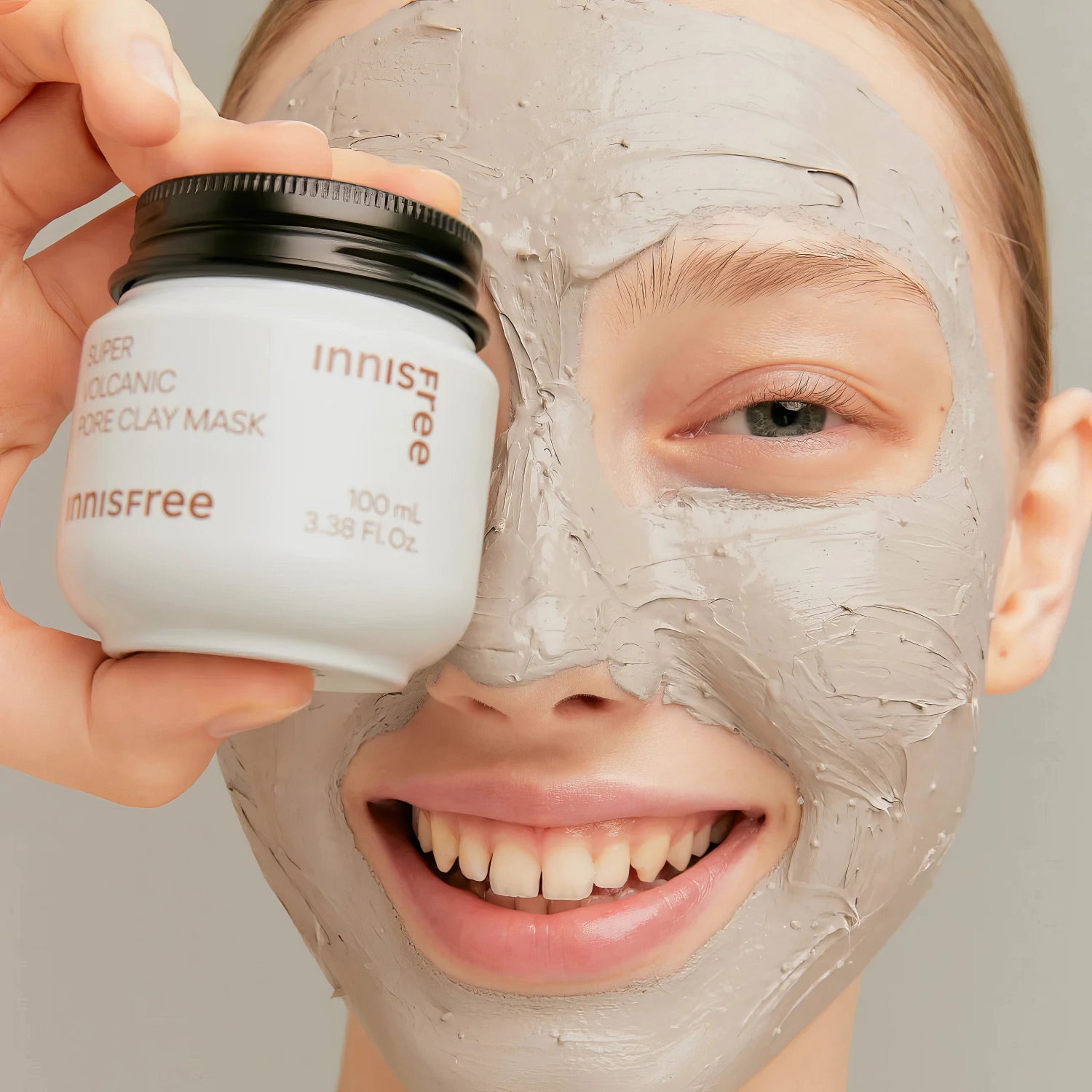 Innisfree Super Volcanic Pore Clay Mask 100ml-Wonder Skin