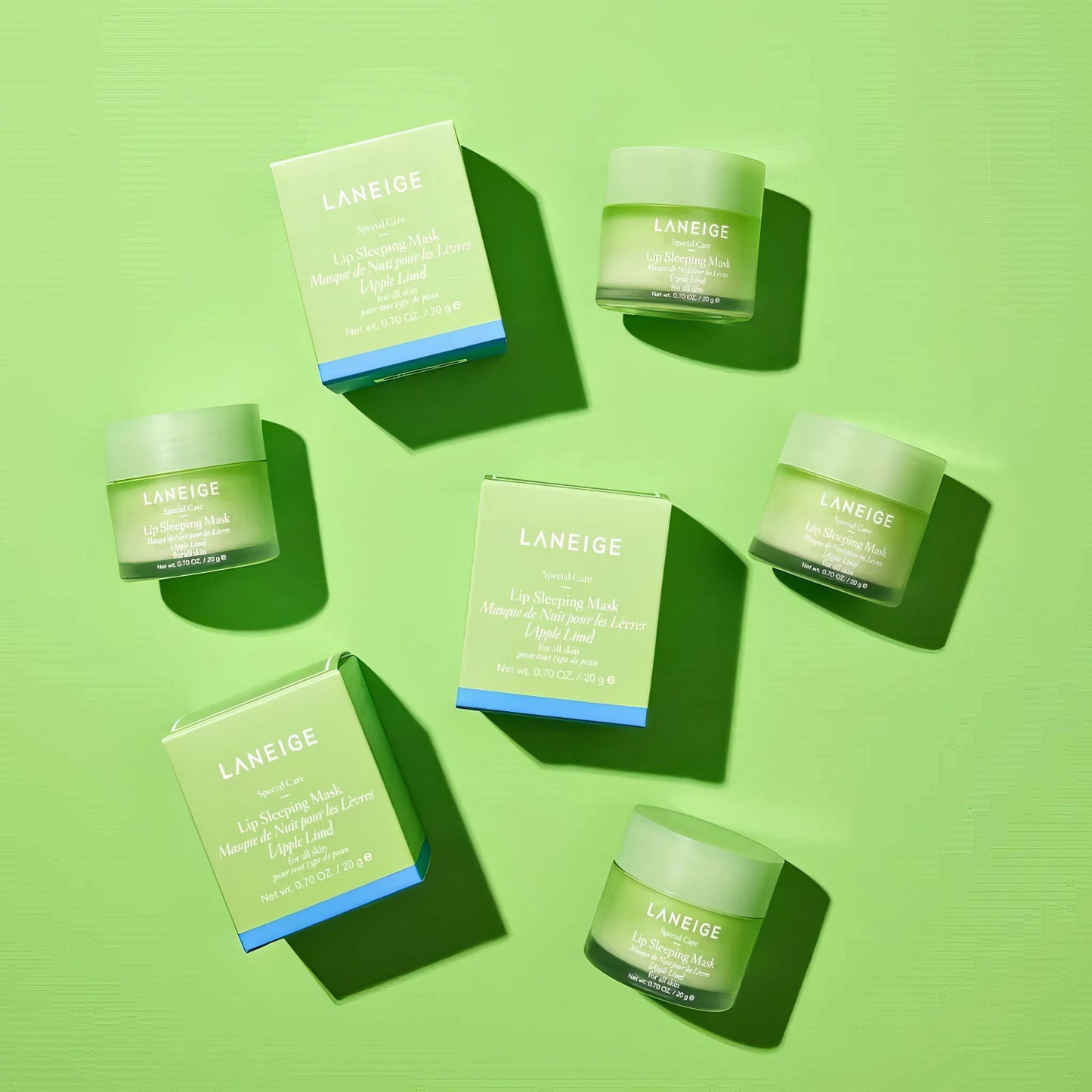 Laneige Lip Sleeping Mask EX Apple Lime 20g-Wonder Skin