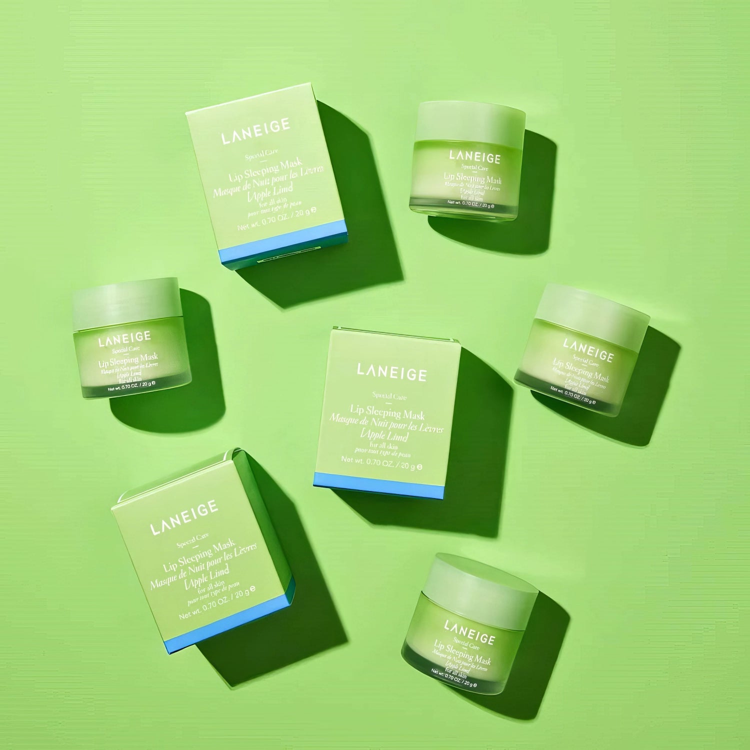Laneige Lip Sleeping Mask EX Apple Lime 20g-Wonder Skin