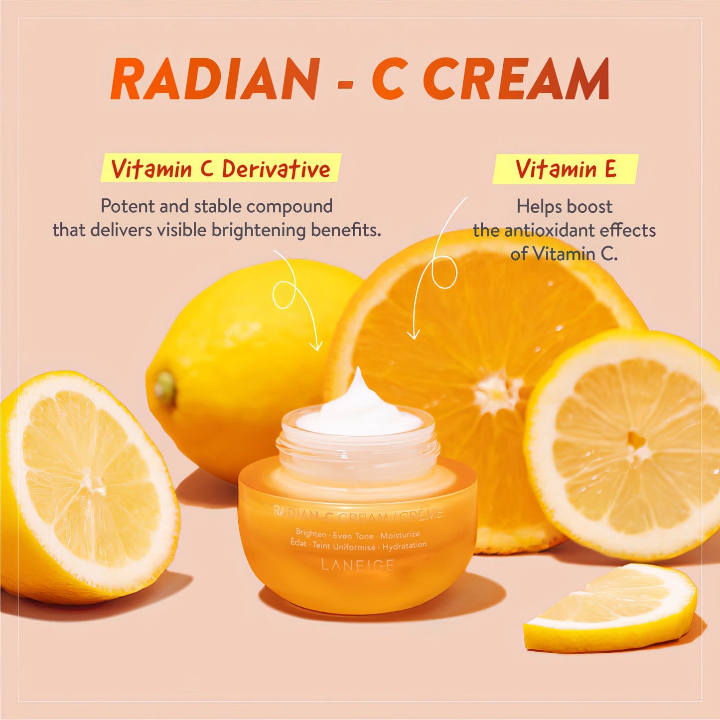 Laneige Radian-C Cream 30ml-Wonder Skin