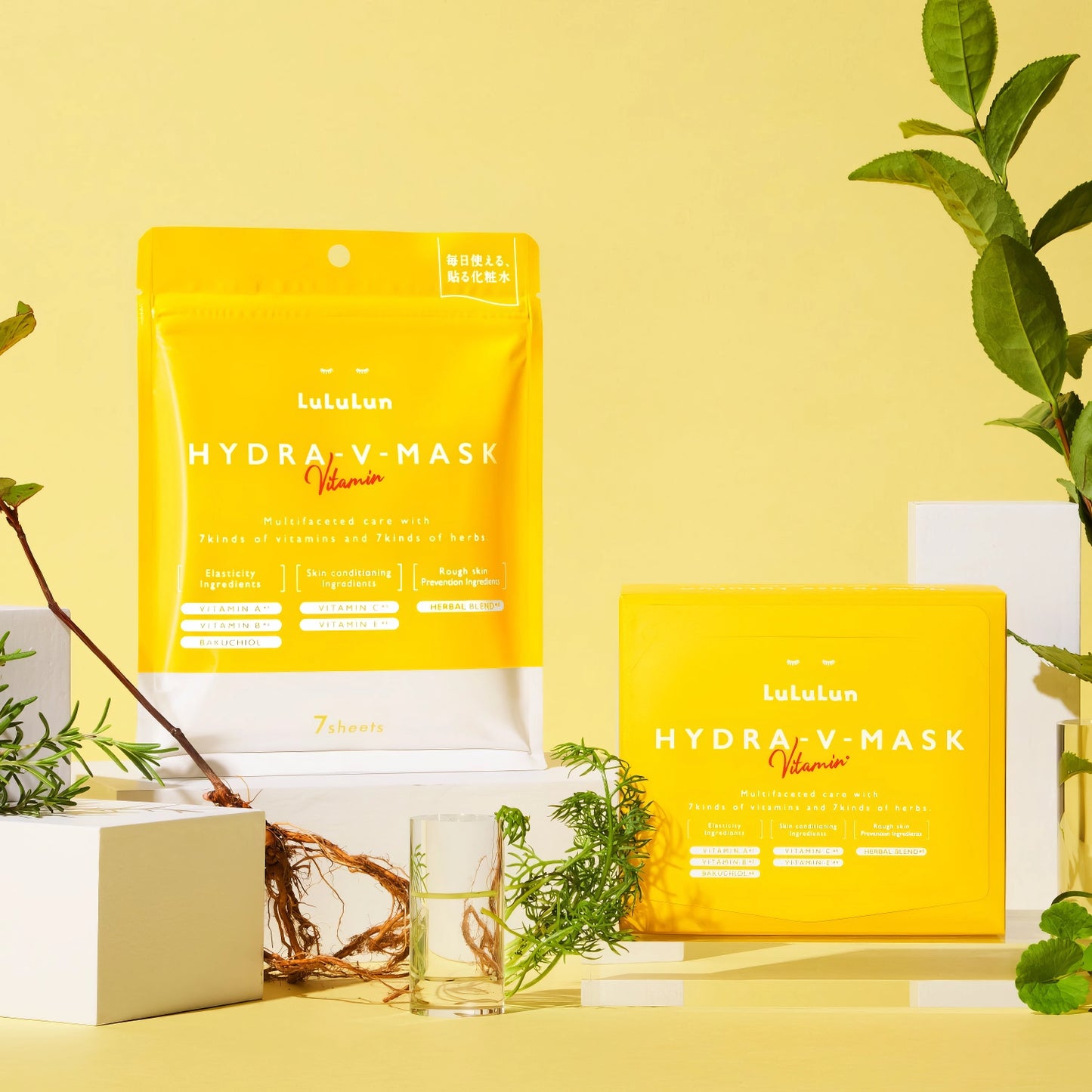 LuLuLun Hydra V Sheet Mask 7St.-Wonder Skin
