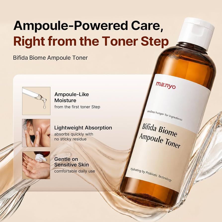 ma:nyo Bifida Biome Ampoule Toner 400ml-Wonder Skin