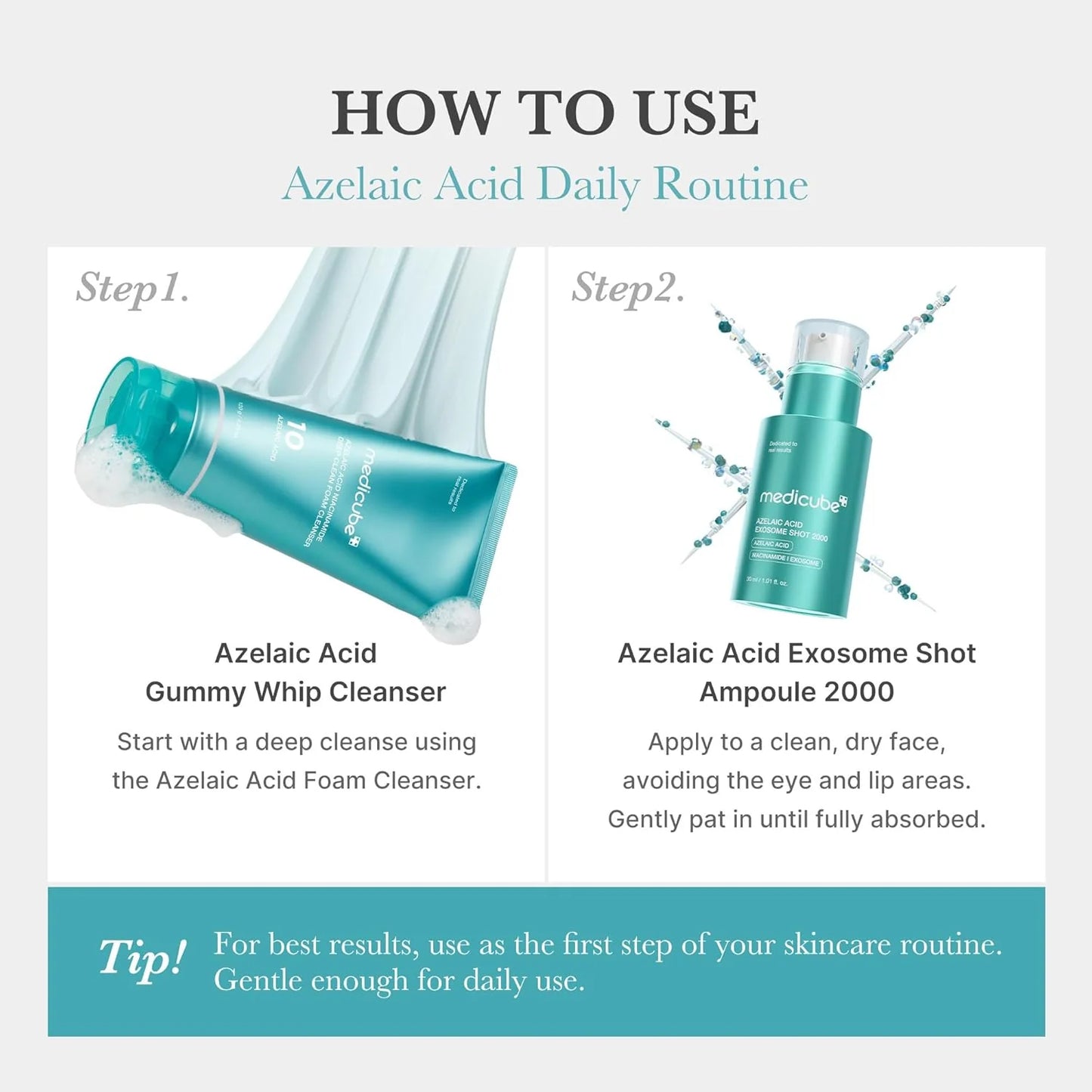 Medicube Azelaic Acid Exosome Shot 2000 Serum 30ml