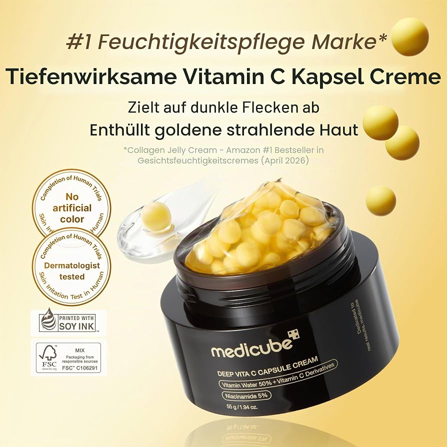 Medicube Deep Vita C Capsule Cream 55g-Wonder Skin