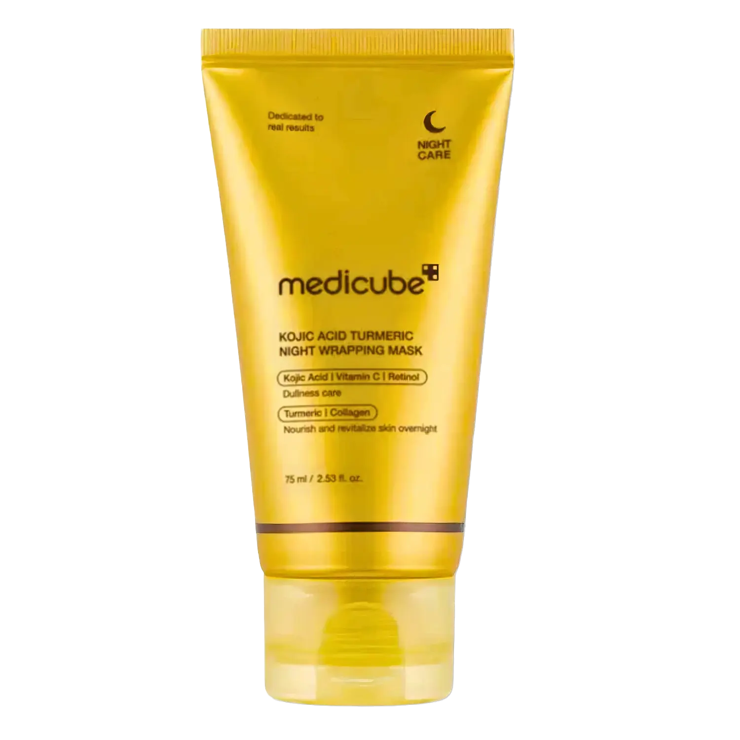 Medicube Kojic Acid Turmeric Night Wrapping Mask 75ml-Wonder Skin
