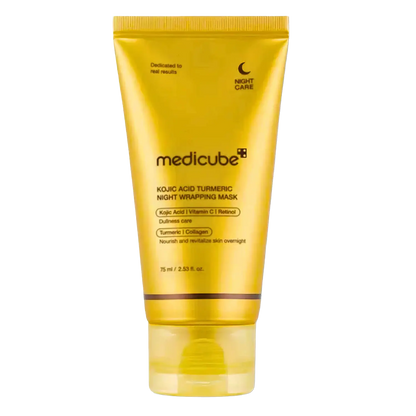 Medicube Kojic Acid Turmeric Night Wrapping Mask 75ml-Wonder Skin