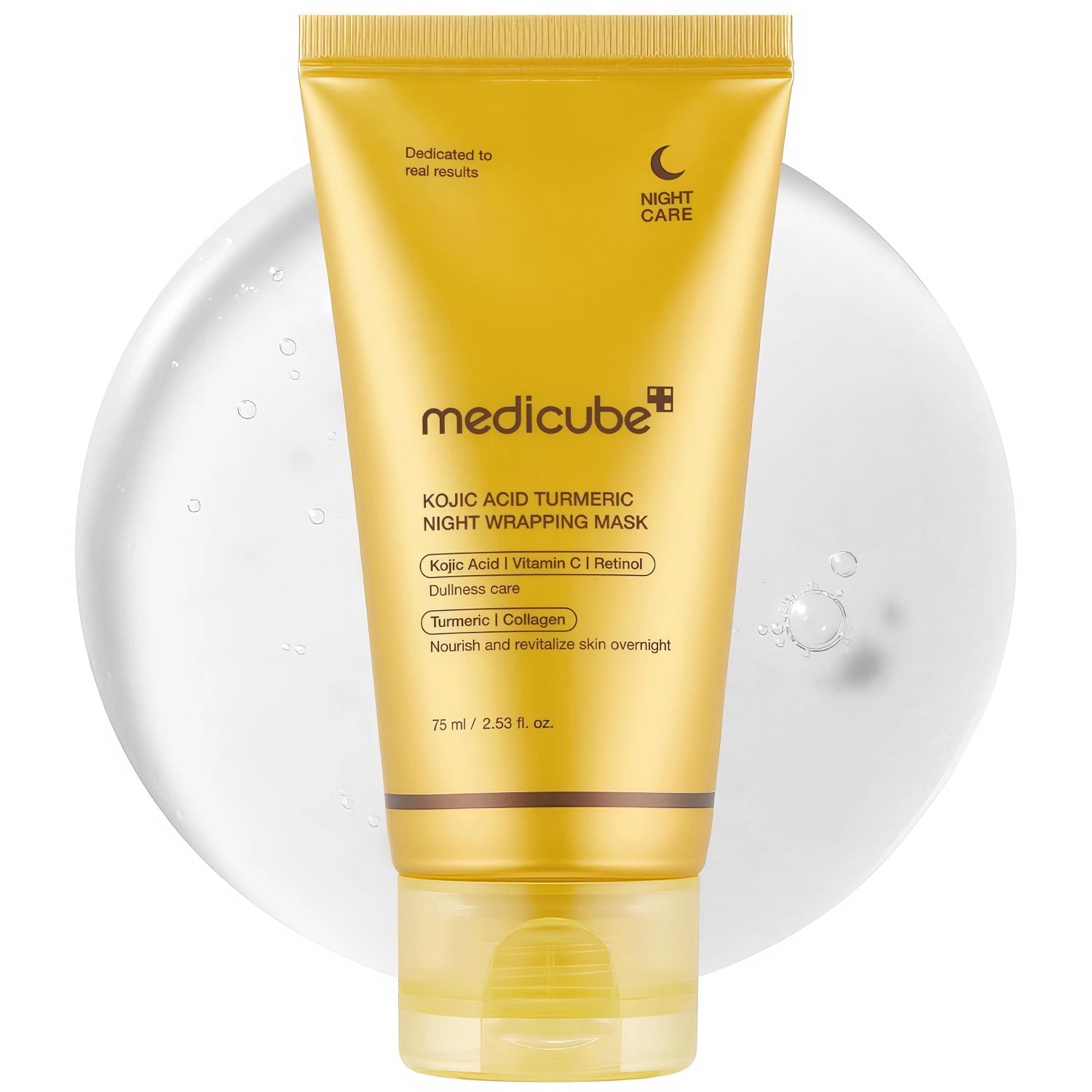 Medicube Kojic Acid Turmeric Night Wrapping Mask 75ml-Wonder Skin