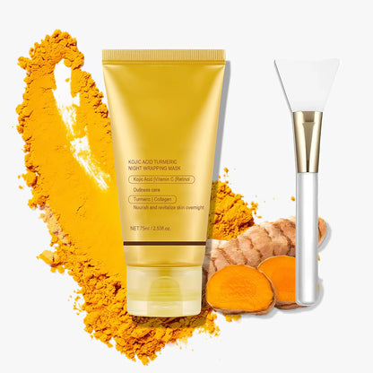 Medicube Kojic Acid Turmeric Night Wrapping Mask 75ml-Wonder Skin