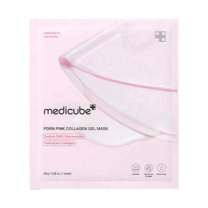 Medicube PDRN Pink Collagen Jelly Gel Mask 1 Stück/28g-Wonder Skin