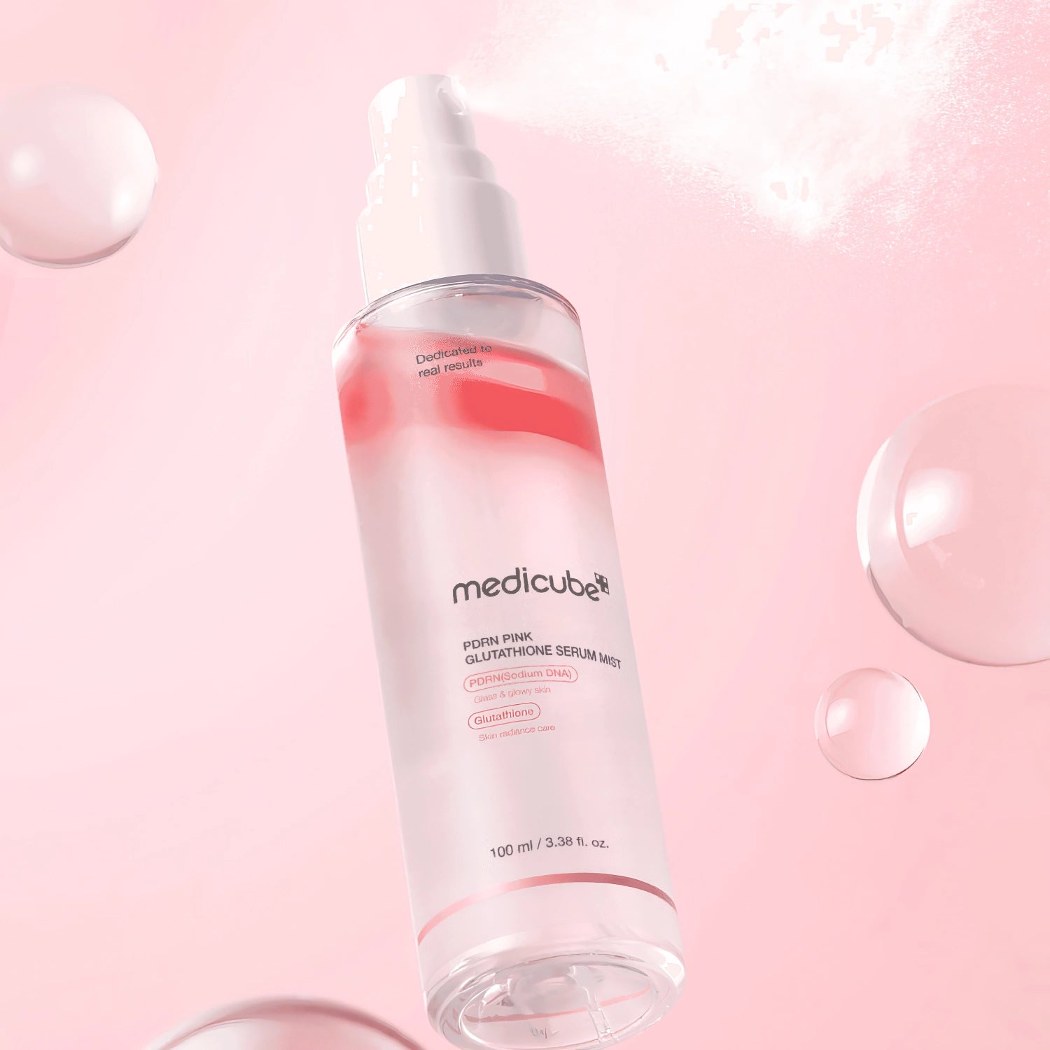 Medicube PDRN Pink Glutathione Serum Mist 100ml-Wonder Skin