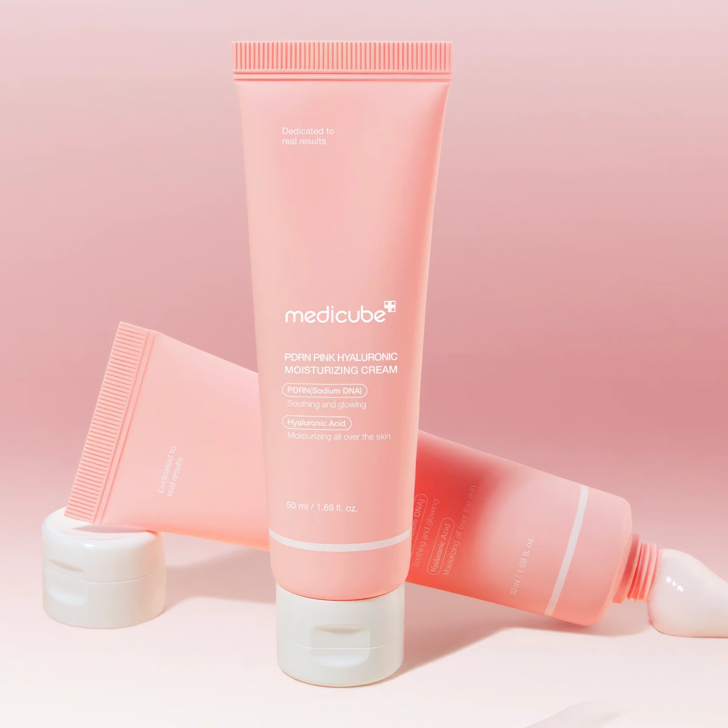 Medicube PDRN Pink Hyaluronic Moisturizing Cream 50ml-Wonder Skin
