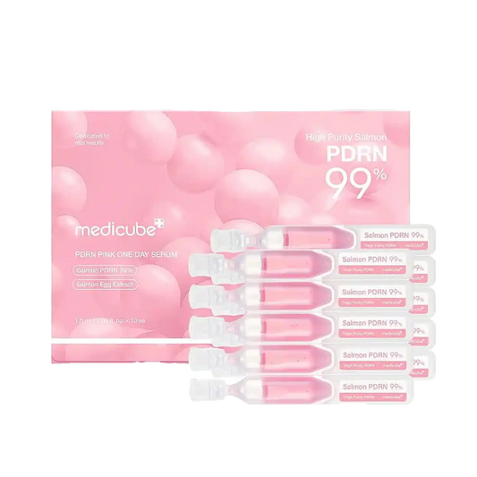 Medicube PDRN Pink One Day Serum Set (1.5ml x 10 Stück)