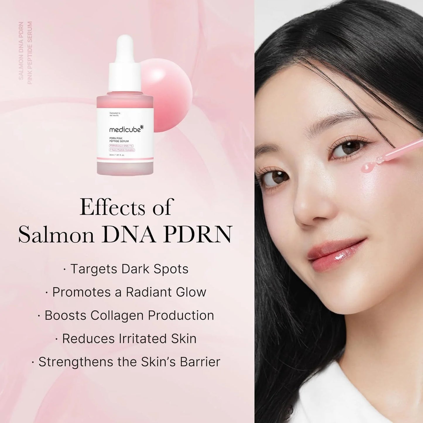 Medicube PDRN Pink Peptide Serum 30ml-Wonder Skin