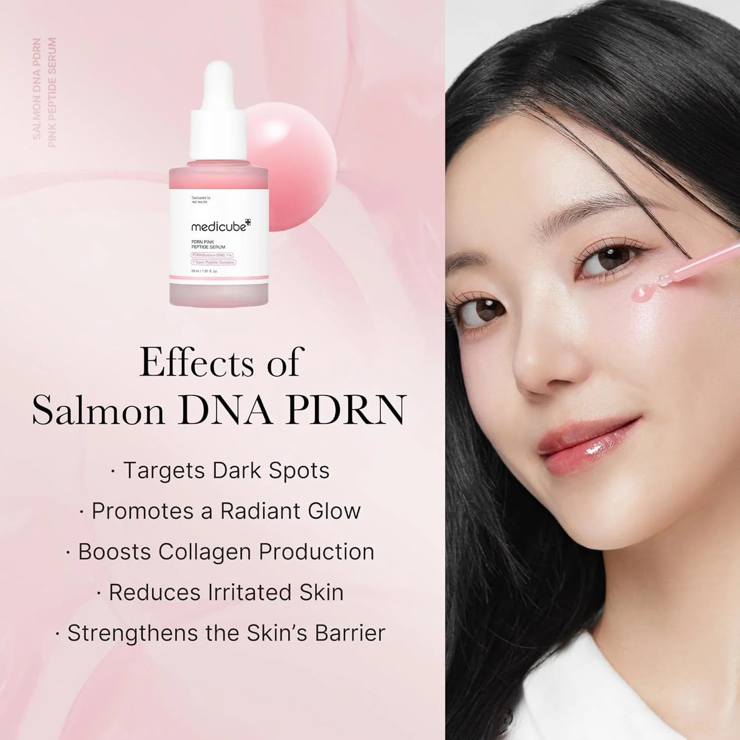 Medicube PDRN Pink Peptide Serum 30ml-Wonder Skin