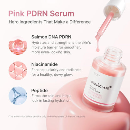 Medicube PDRN Pink Peptide Serum 30ml-Wonder Skin