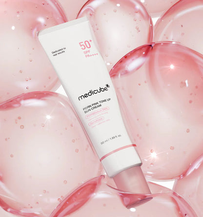 Medicube PDRN Pink Tone Up Sun Cream 50ml-Wonder Skin
