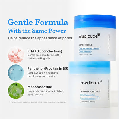 Medicube Zero Pore Pad 2.0 (70St.)-Wonder Skin
