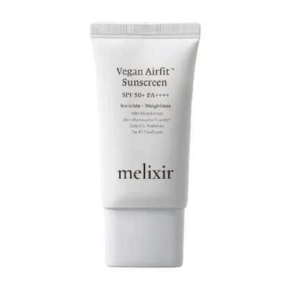 Melixir Vegan Airfit Sunscreen SPF50+ PA++++ 50ml-Wonder Skin