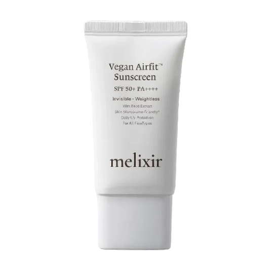 Melixir Vegan Airfit Sunscreen SPF50+ PA++++ 50ml-Wonder Skin